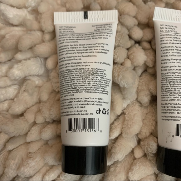 Verb ghost hair mask travel size 2x tubes - Picture 2 of 7